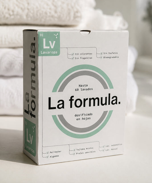 La Fórmula — Jabón Superconcentrado en Láminas